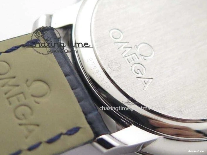 0701 De Ville MK 1:1 Best Edition SS Blue Dial On Black Leather Strap A Lightweight 8258